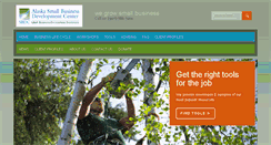 Desktop Screenshot of aksbdc.org